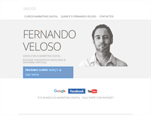 Tablet Screenshot of fernandoveloso.com